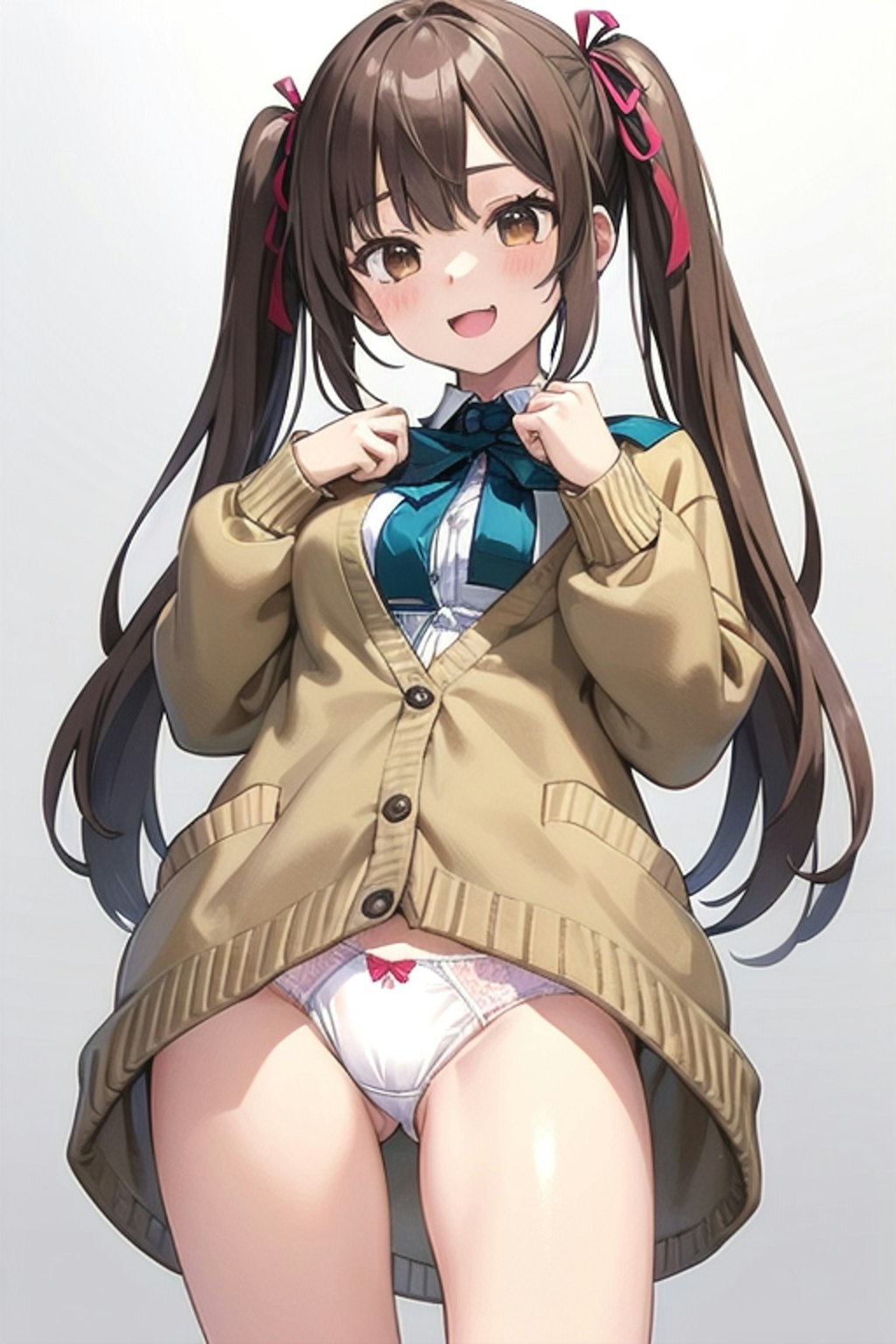 School twintails girl