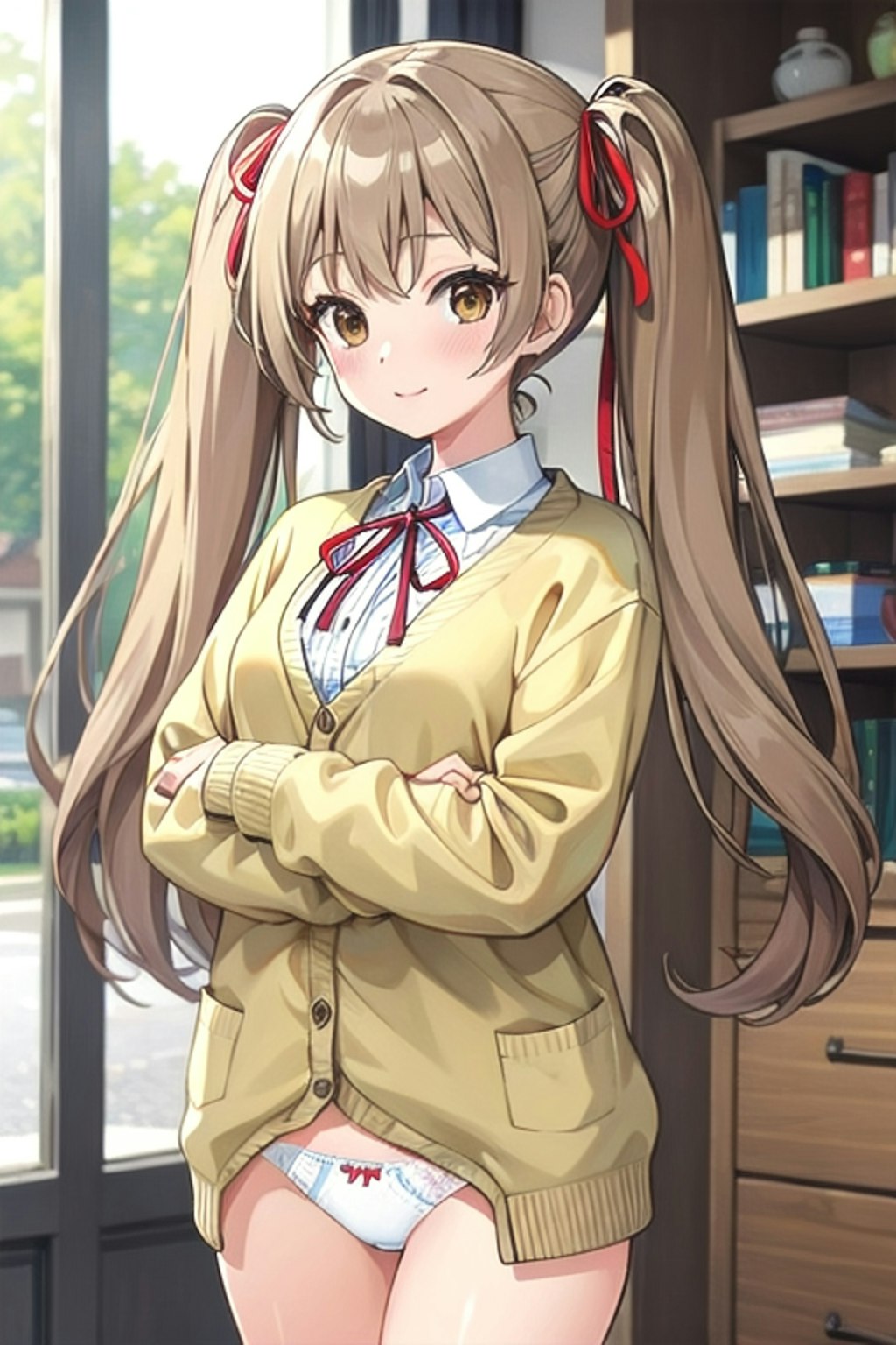 School twintails girl