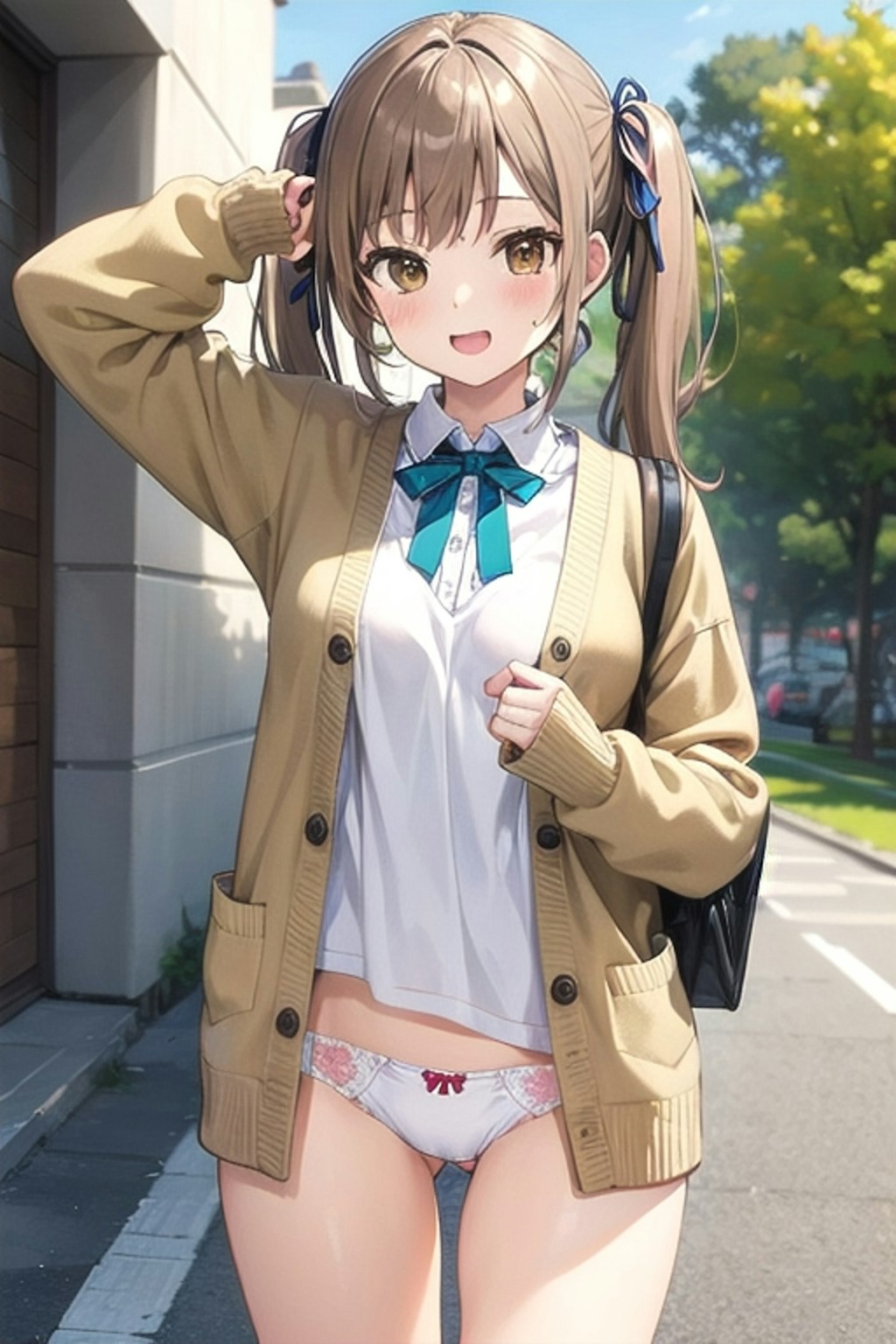 School twintails girl