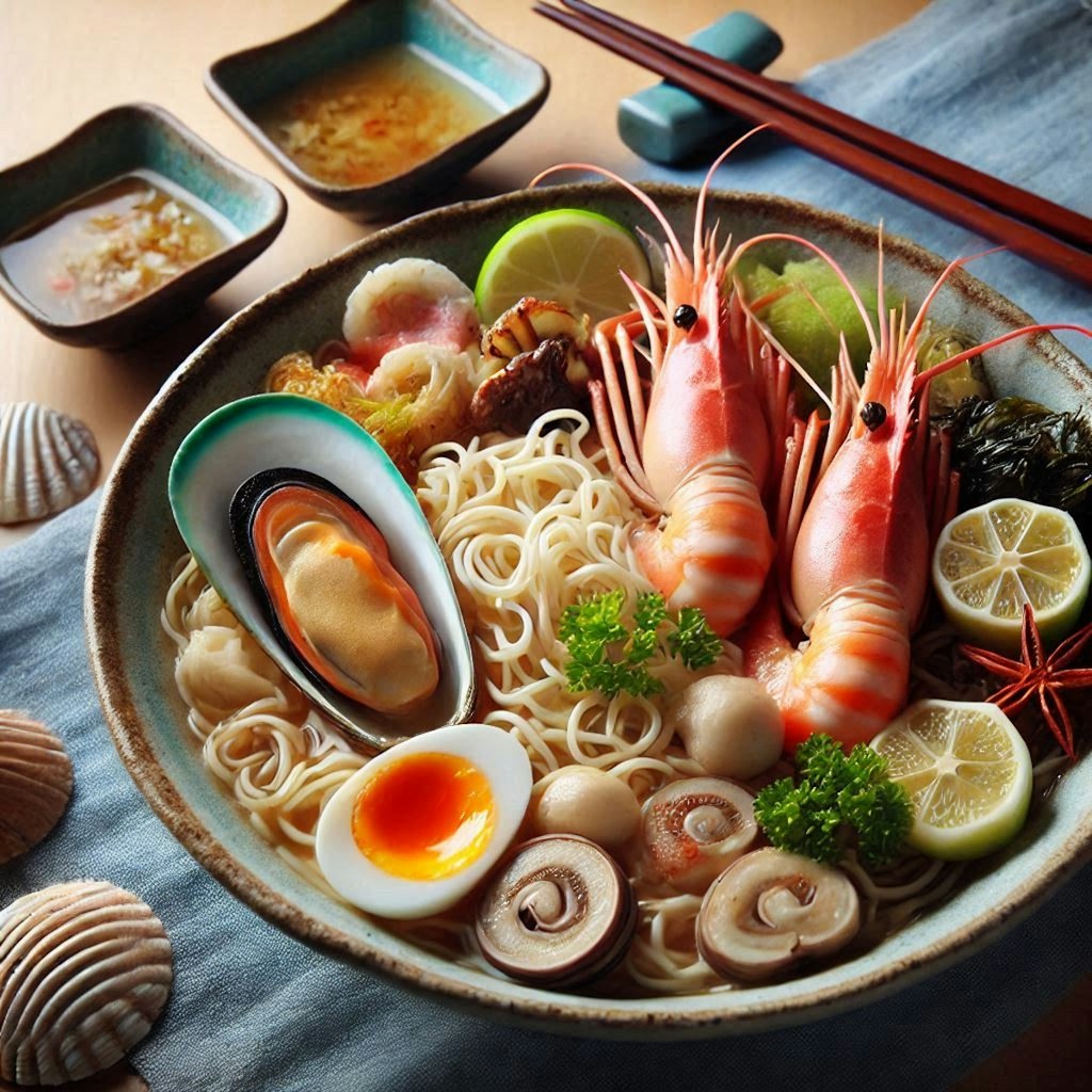 MPが回復しそうなseafood noodle