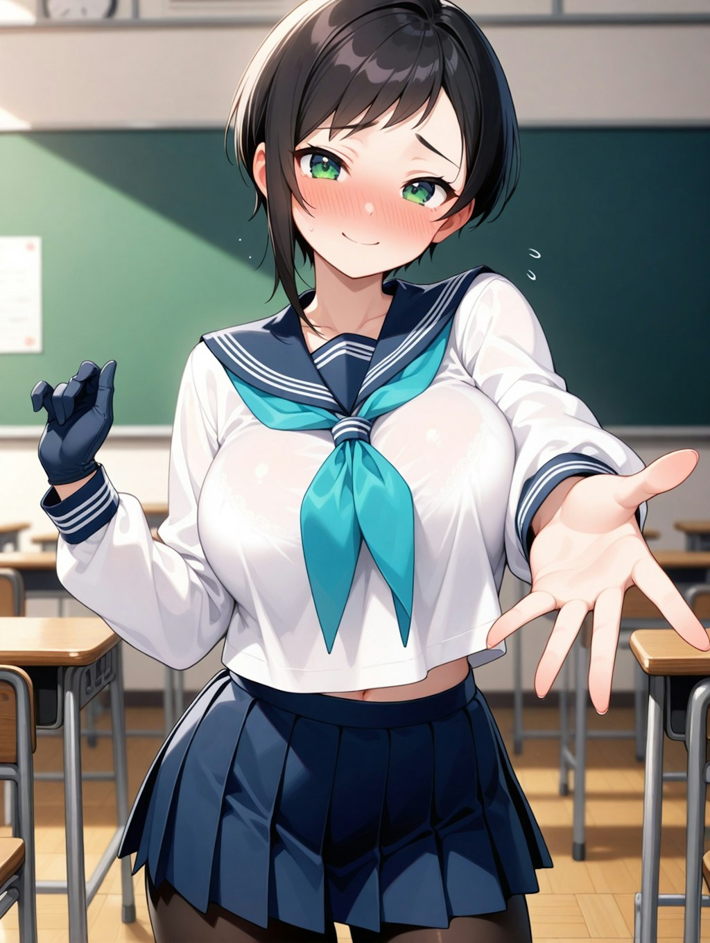 どこ見てるのよ…っ💦
