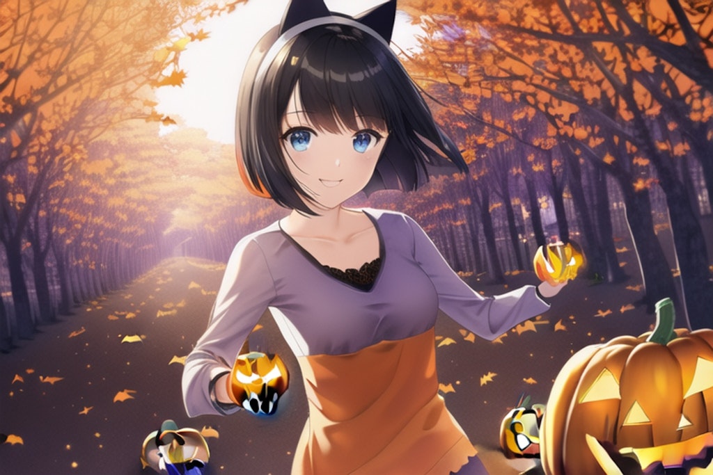 早いけどハロウィンです