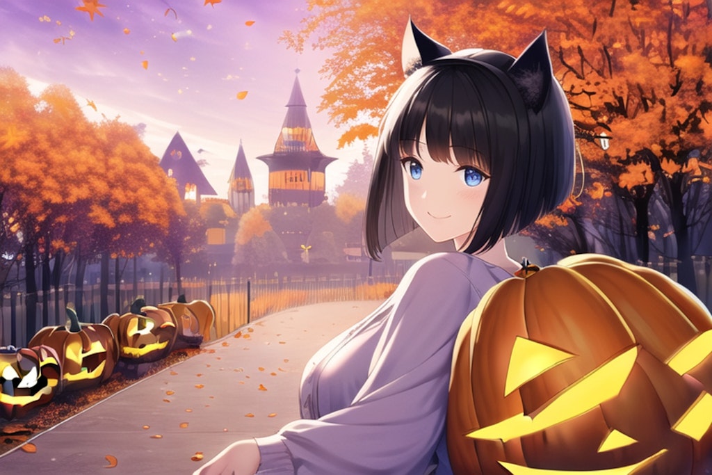 早いけどハロウィンです