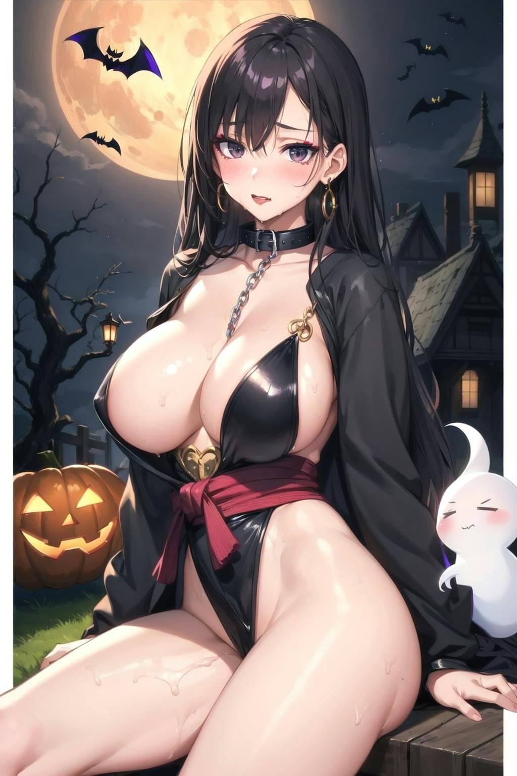 ハロウィンを誤解してる女性