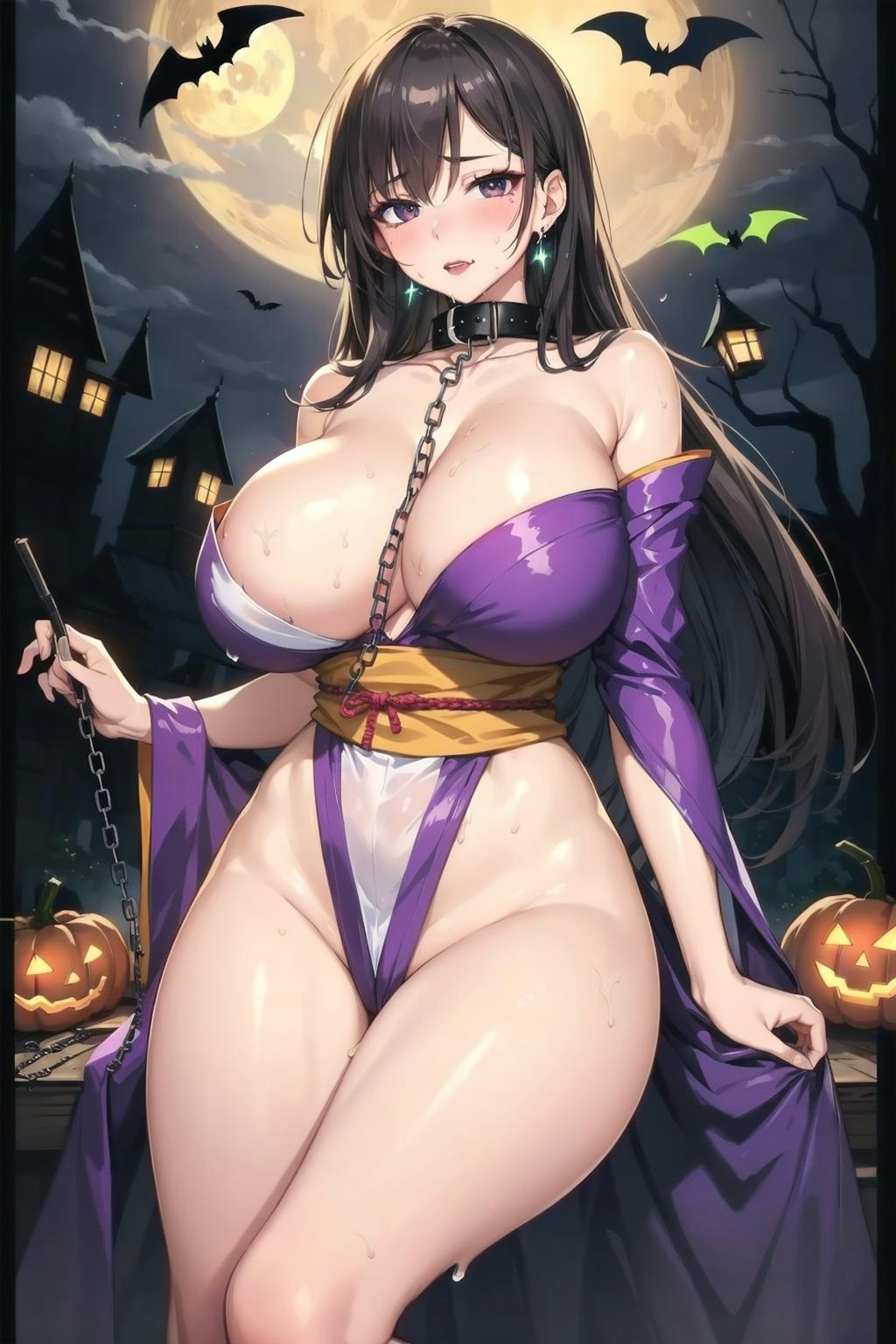 ハロウィンを誤解してる女性