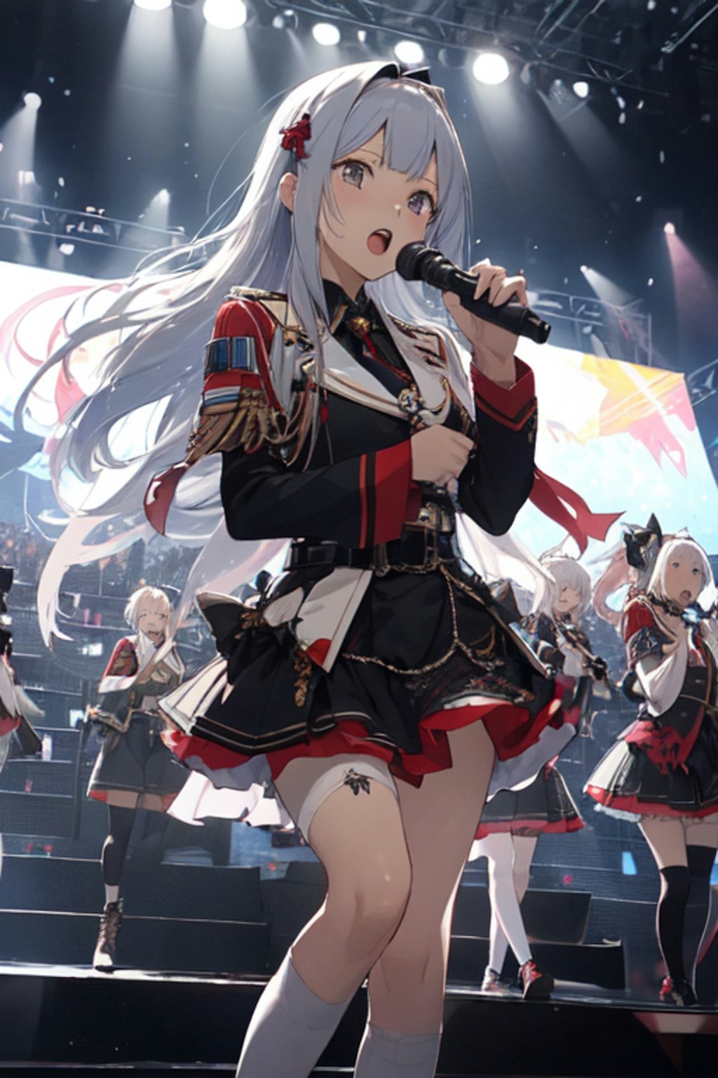 戦場アイドル　ミリタリーガールズ　戦場ライブ3