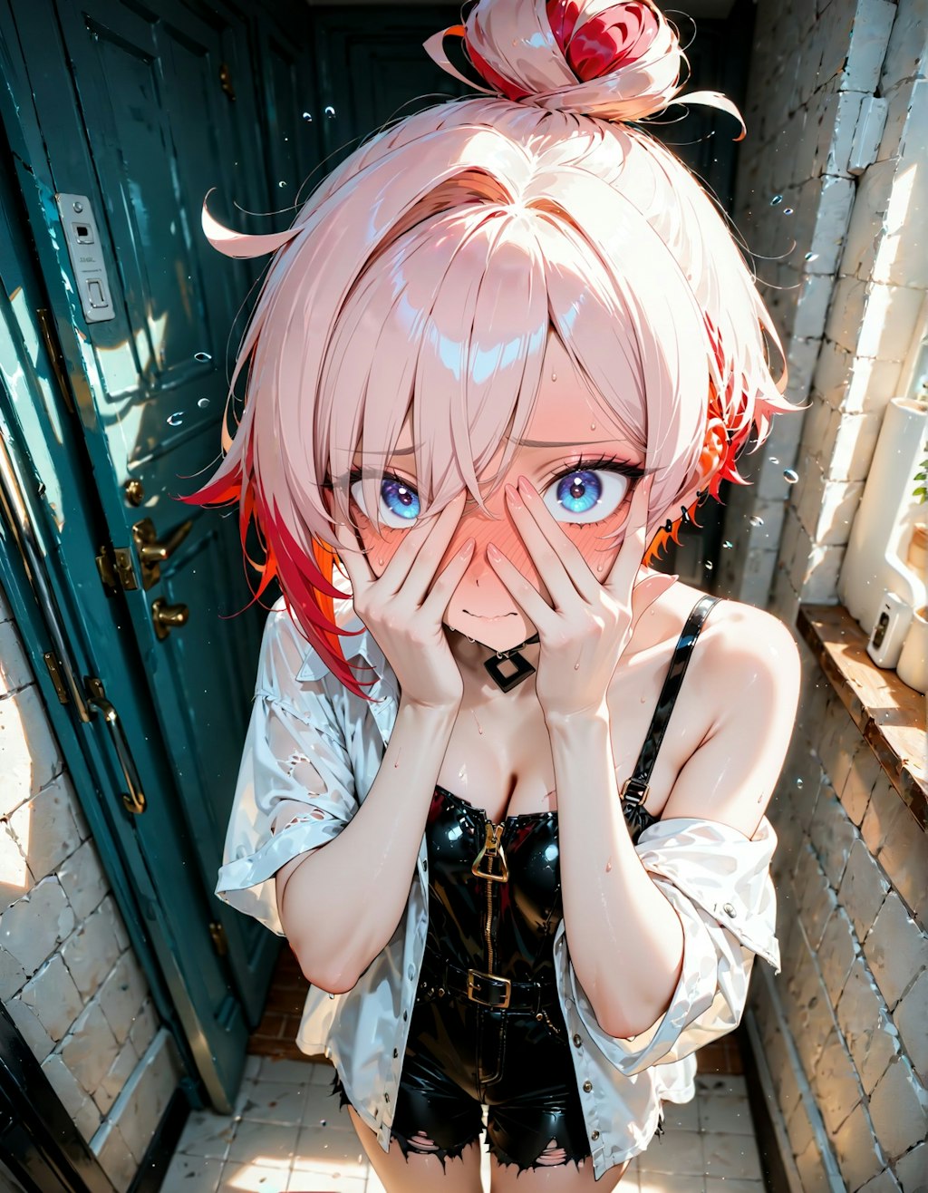 な💦なんて格好してんのよぉ💦💦