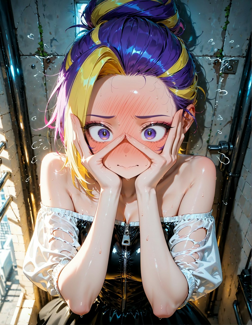 な💦なんて格好してんのよぉ💦💦