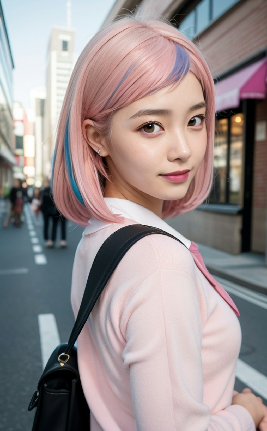 ピンク髪シリーズ