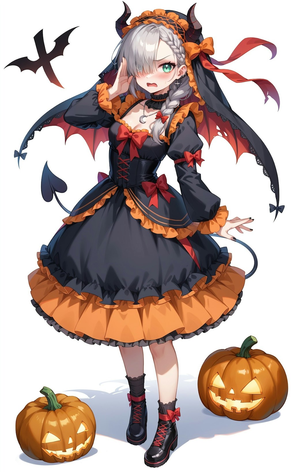 小悪魔ガールのハロウィン