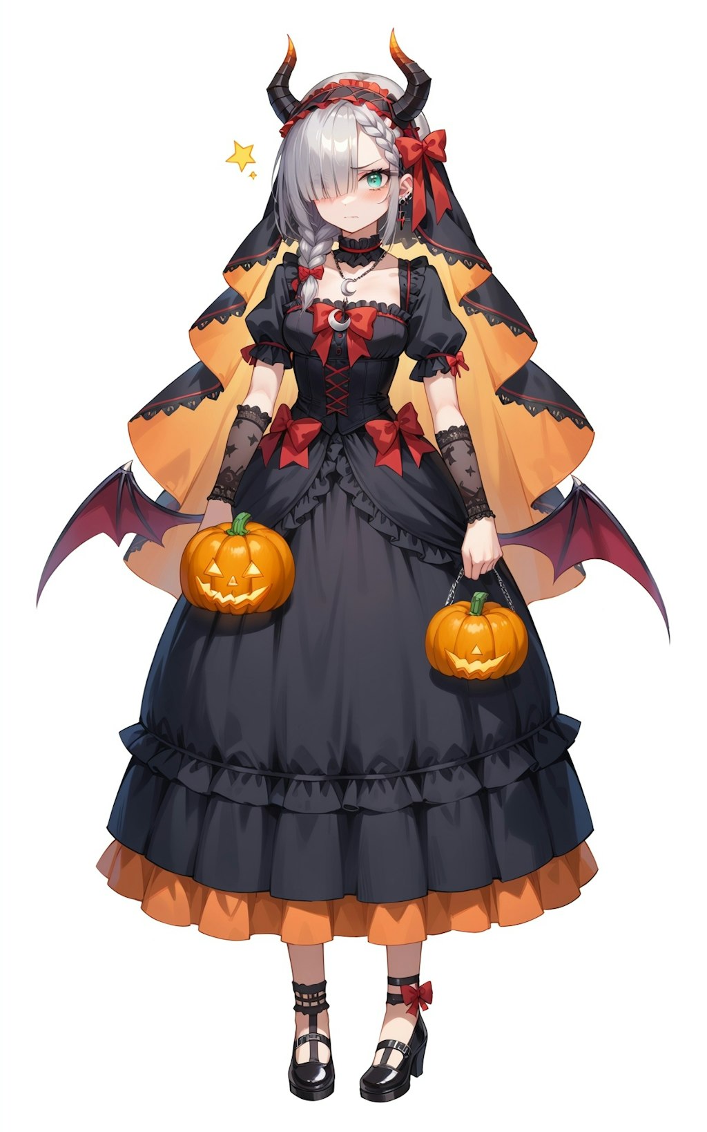 小悪魔ガールのハロウィン