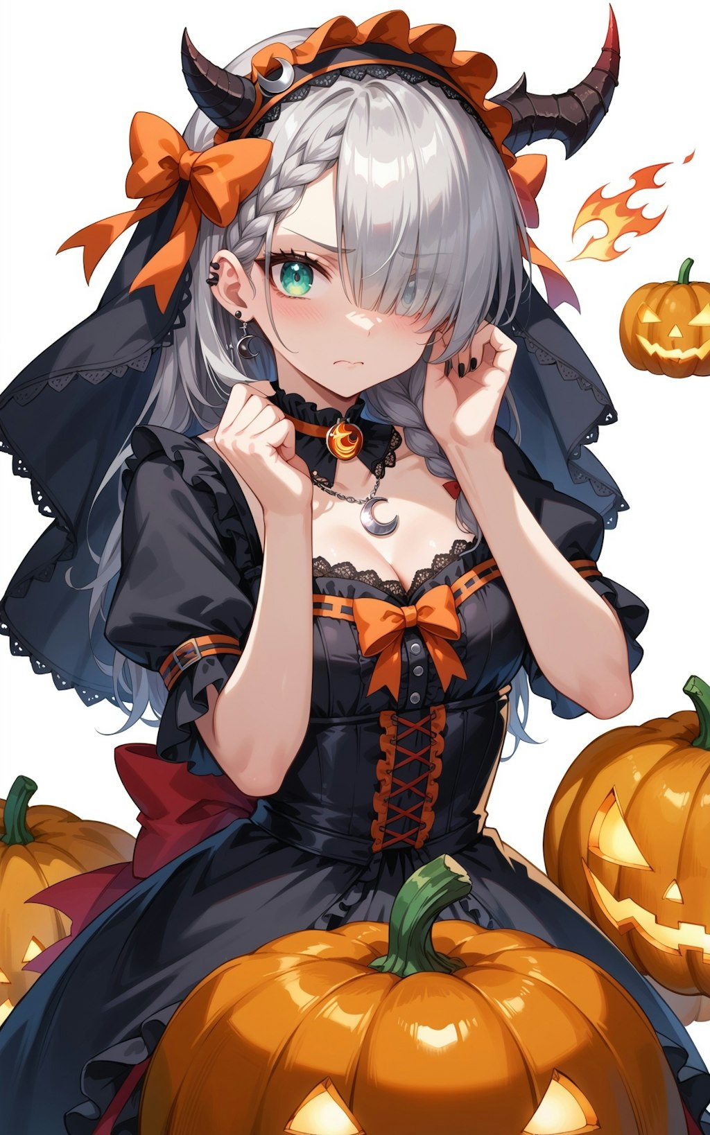 小悪魔ガールのハロウィン