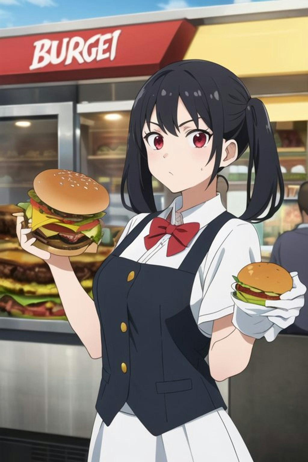 ハンバーガーガール