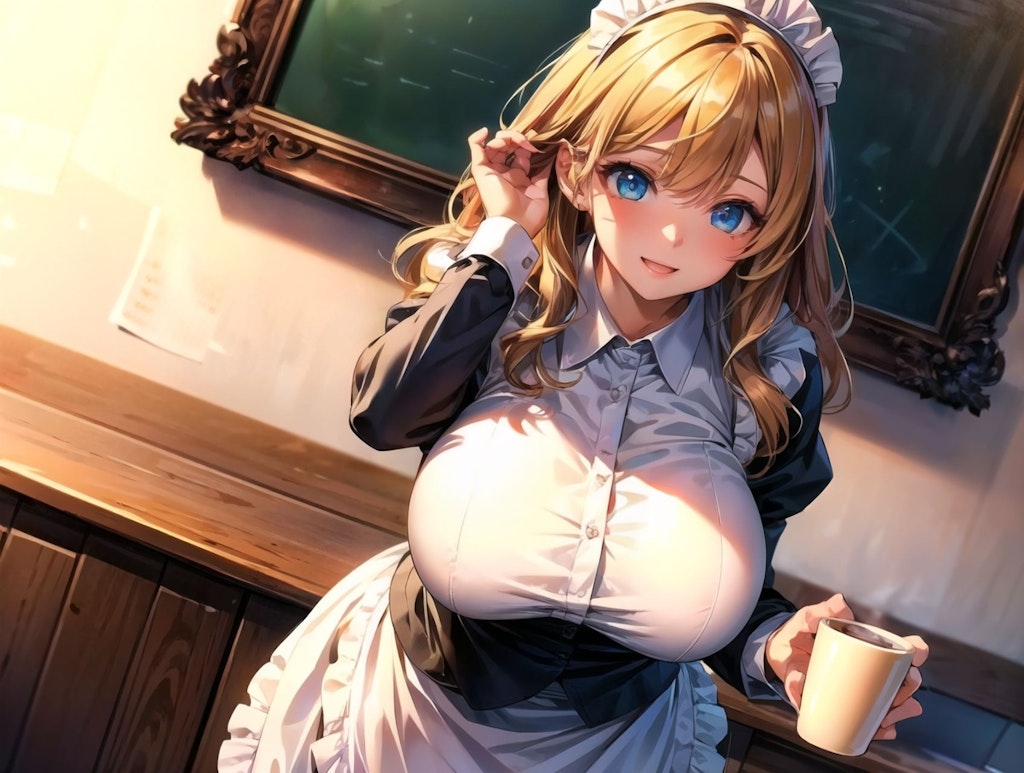 メイドさんとコーヒーブレイク