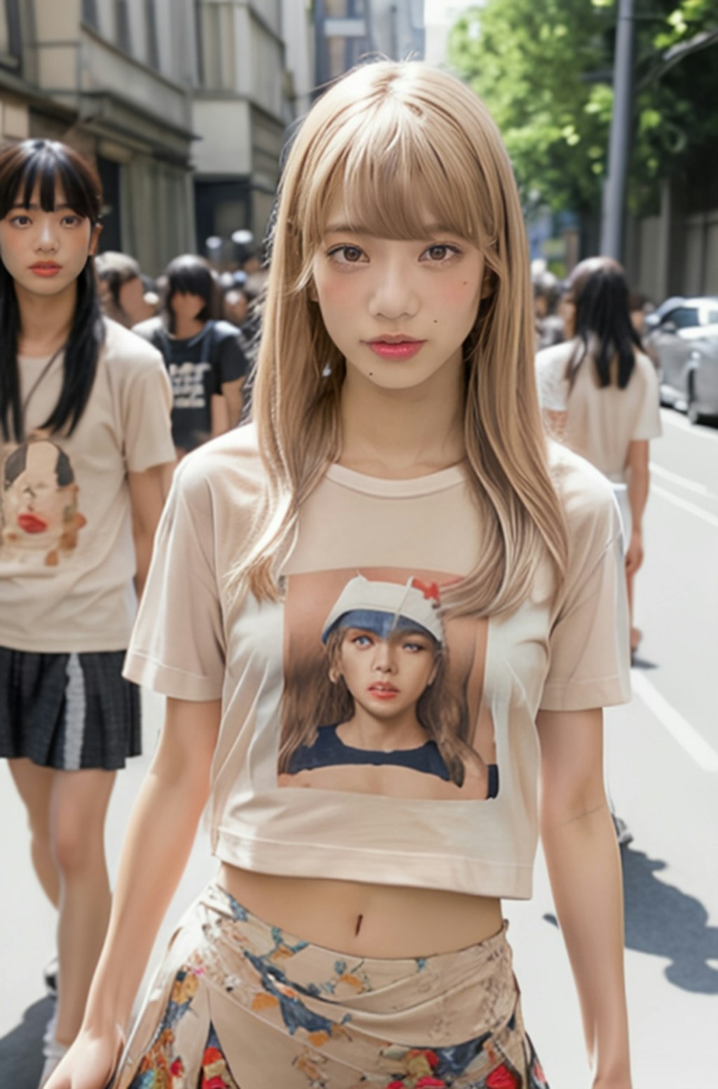 ギャルTシャツ　KN-4