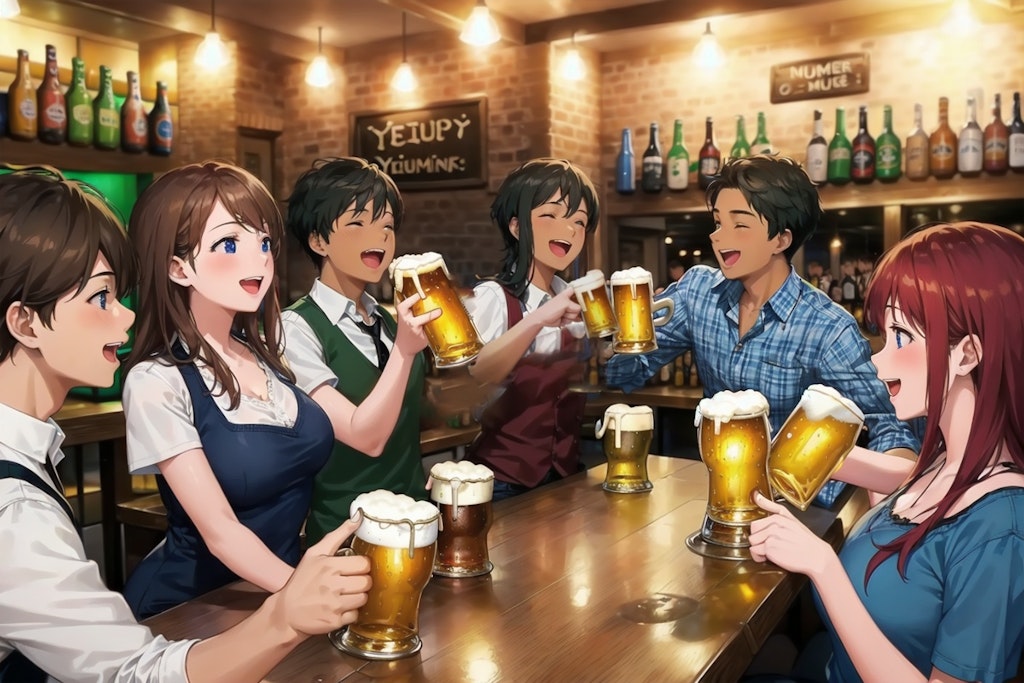 乾杯！