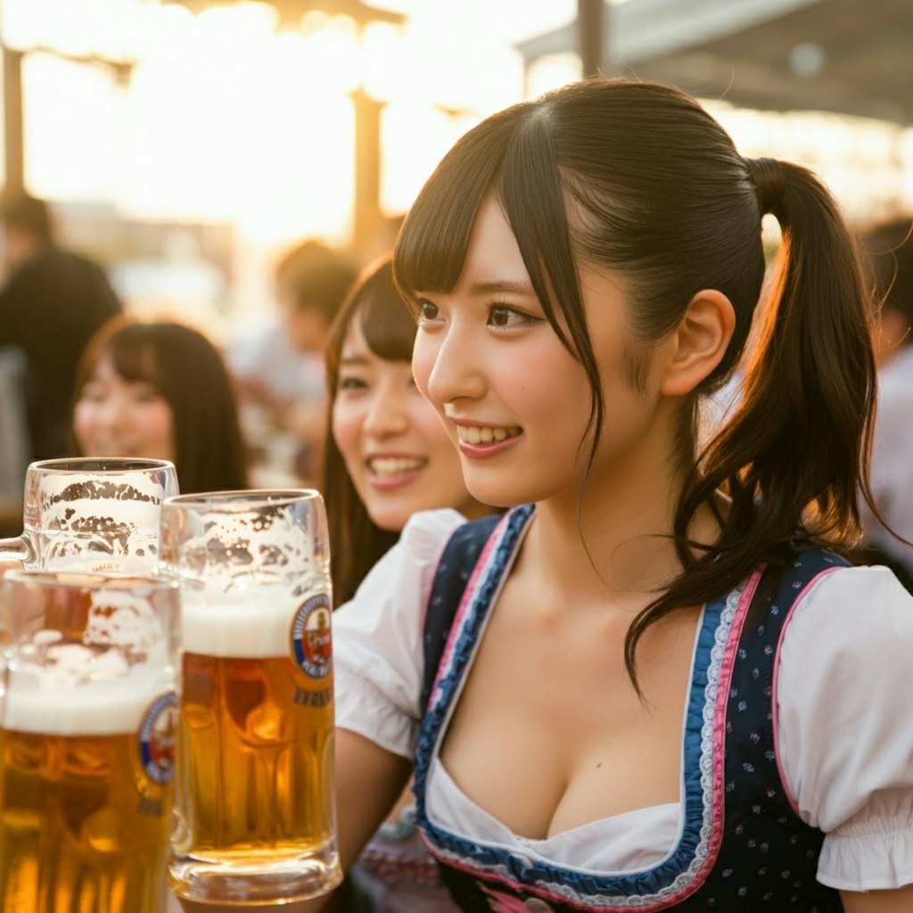 暑い、ビールだ🍺