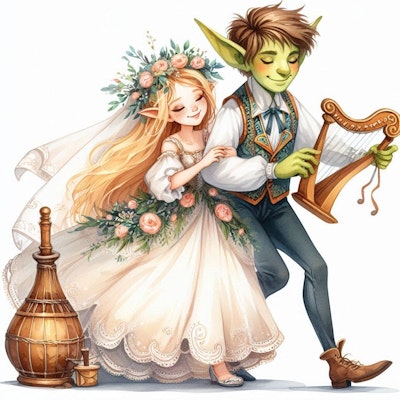 ゴブリンと妖精さんの結婚式