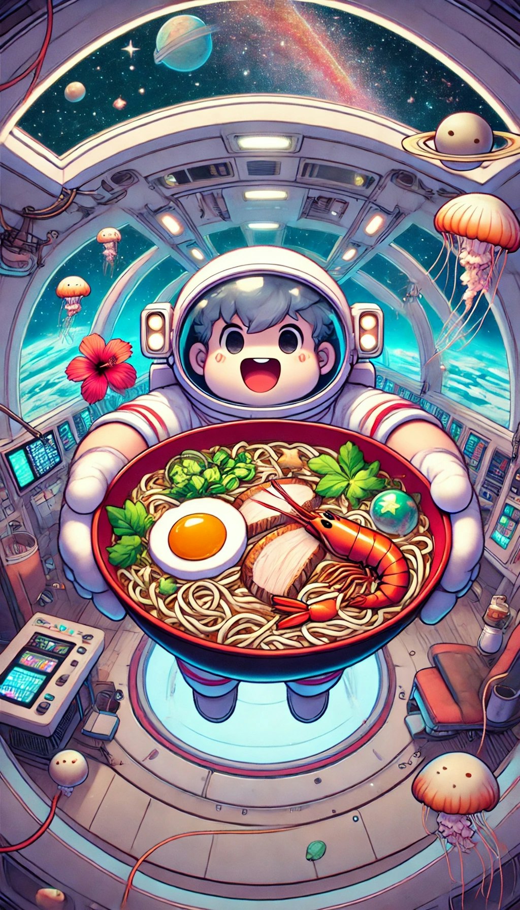 宇宙拉麺