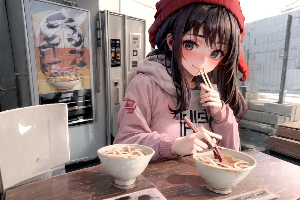 うどんおいしいよ