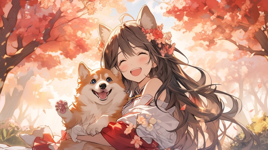 Corgi Girl • niji 43