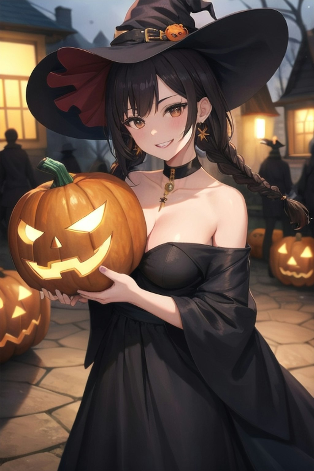 ハロウィンの魔女