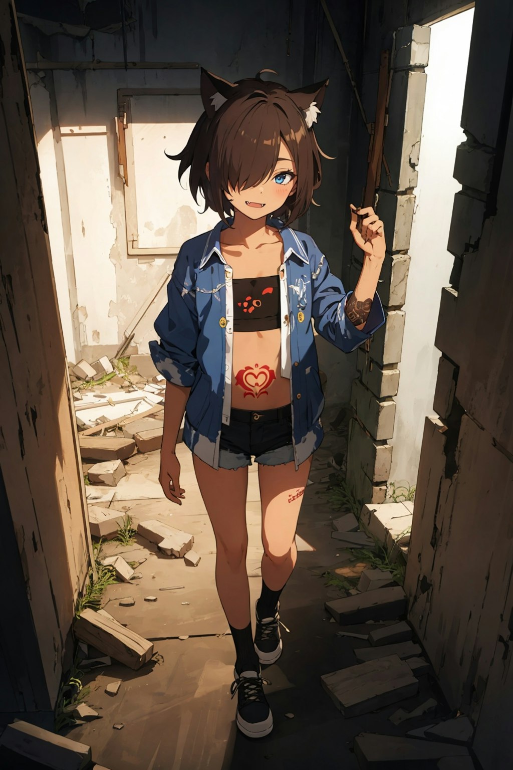 廃墟少女