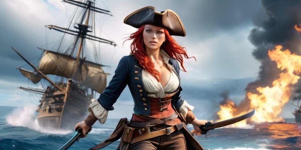 カリブ海の女海賊