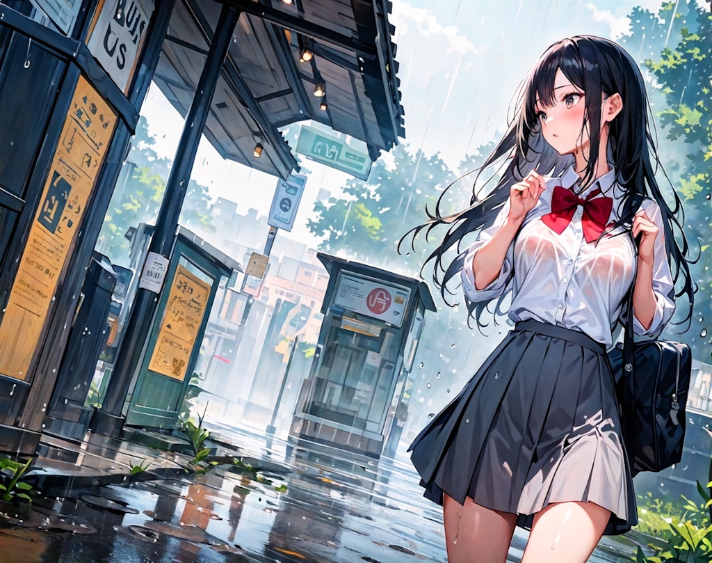 旱に雨