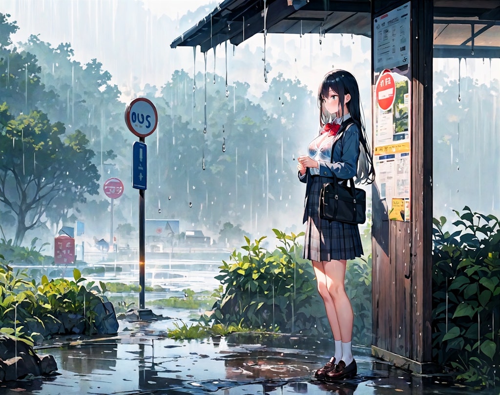 旱に雨