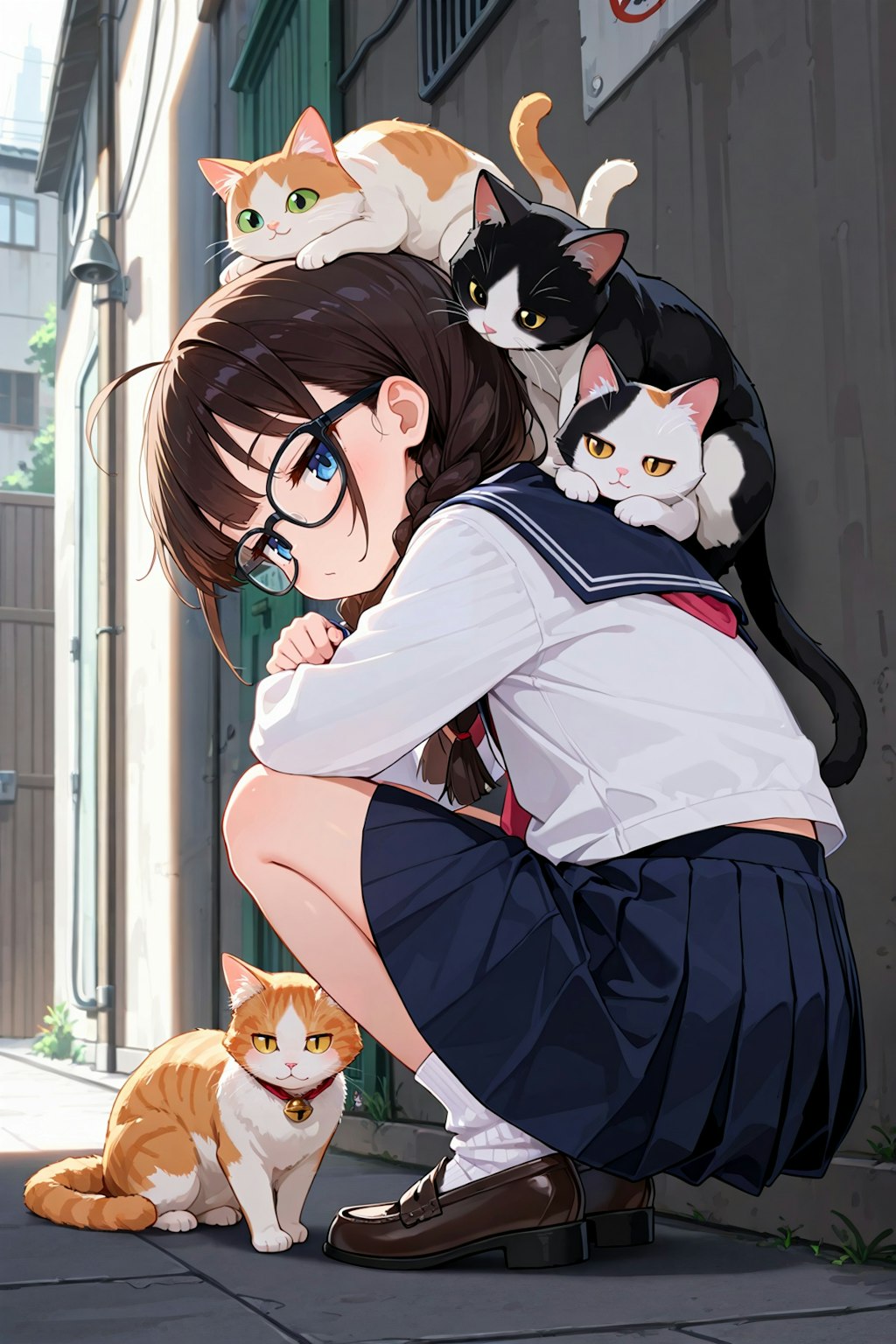 陰キャは猫に好かれる