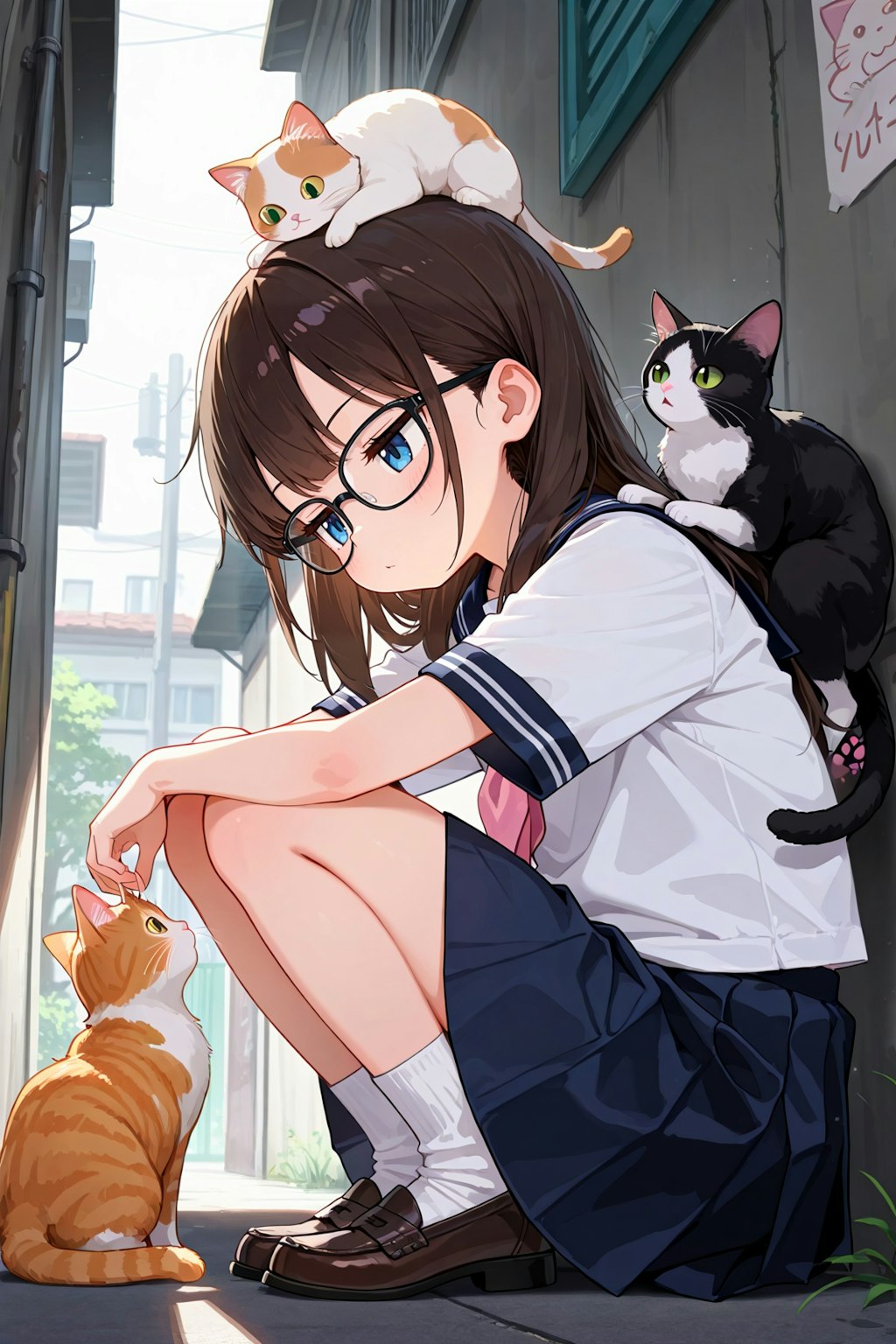 陰キャは猫に好かれる
