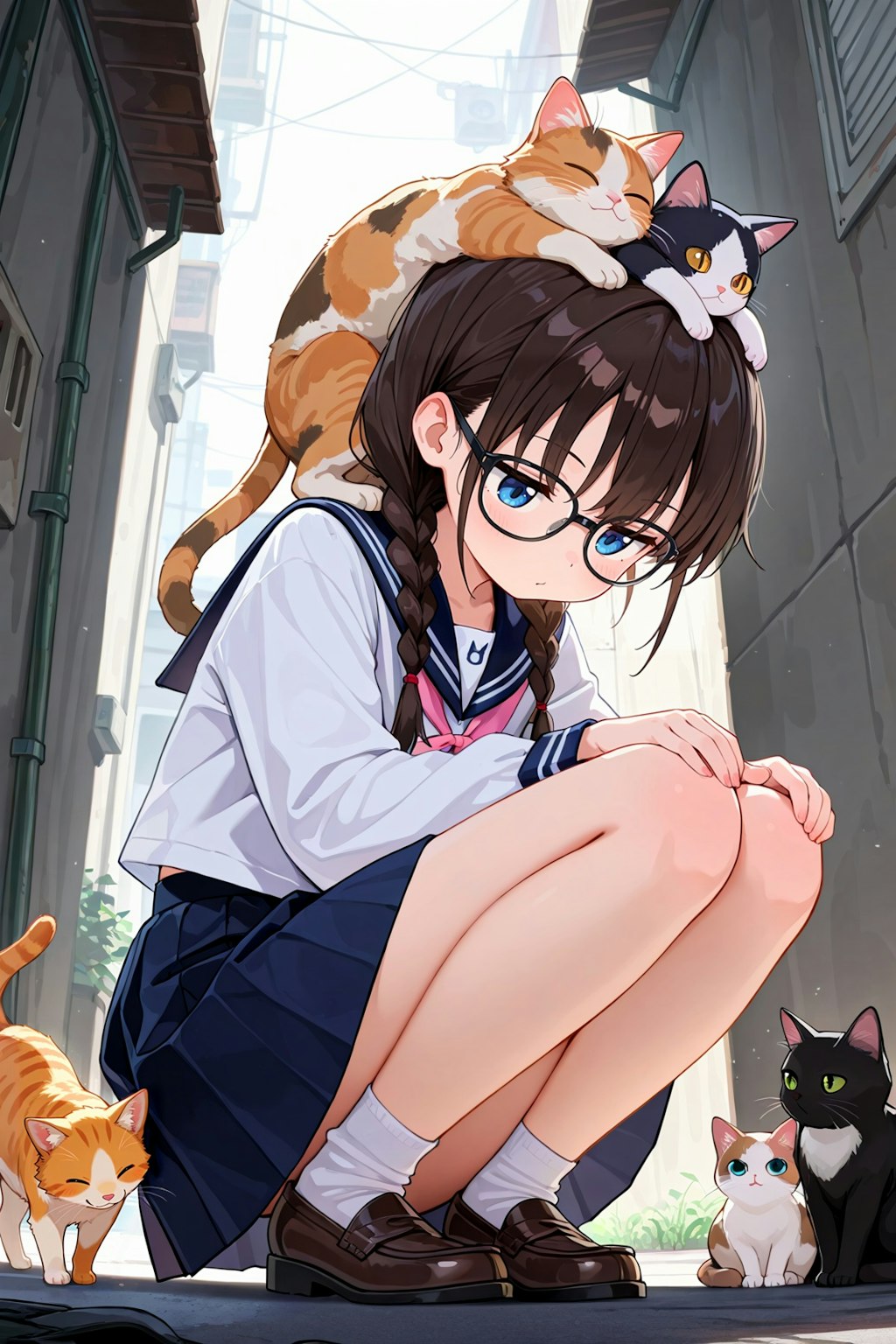 陰キャは猫に好かれる