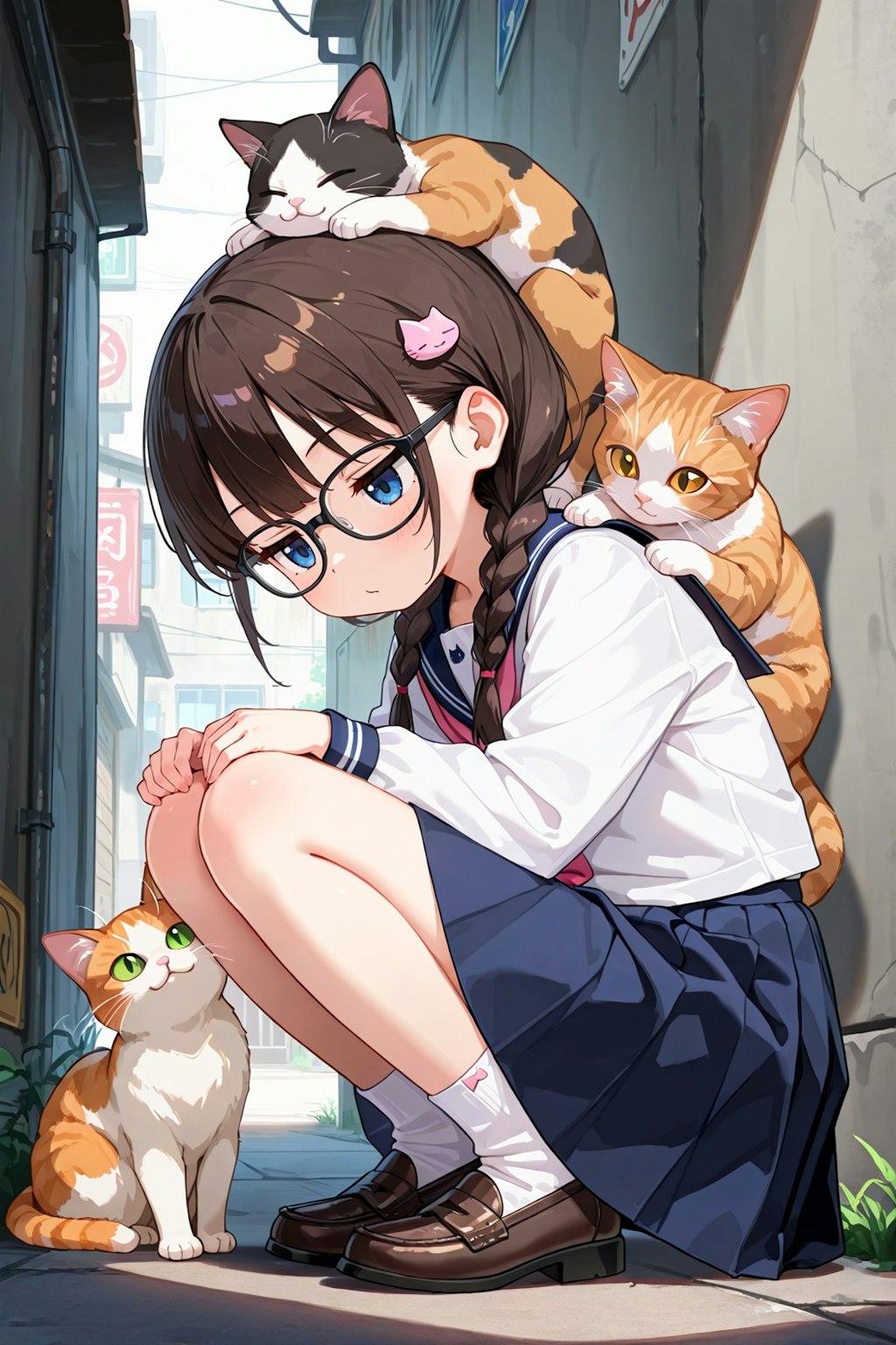 陰キャは猫に好かれる