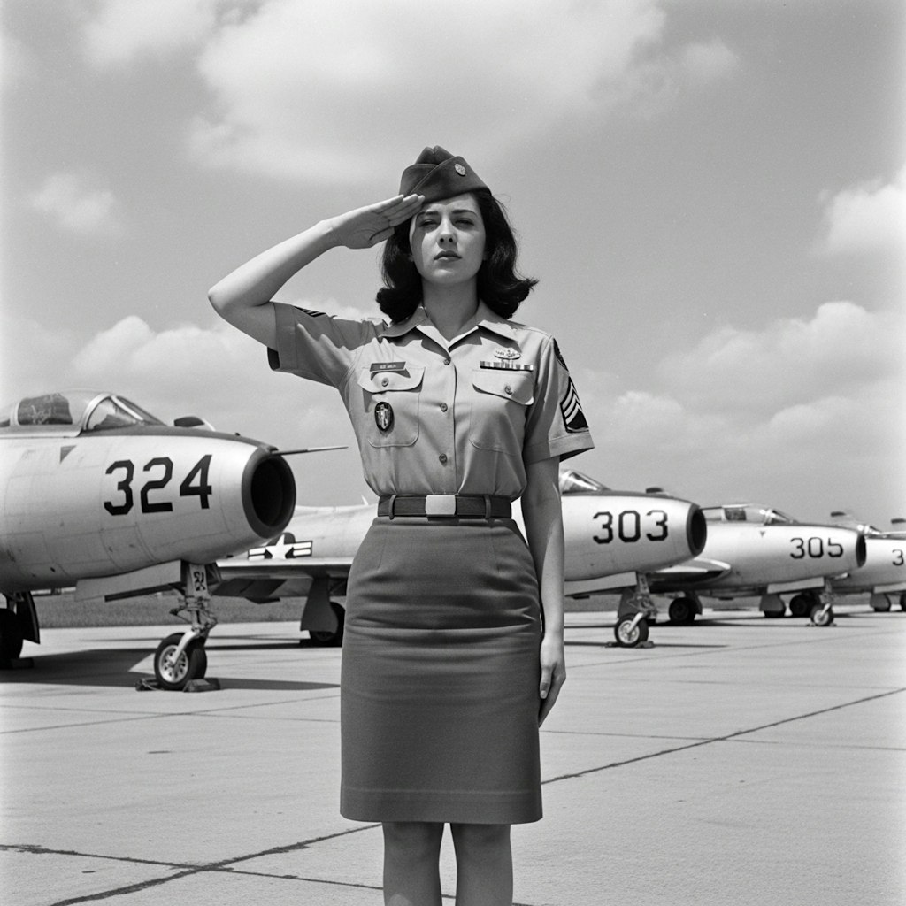 GIガール　1950’ｓ
