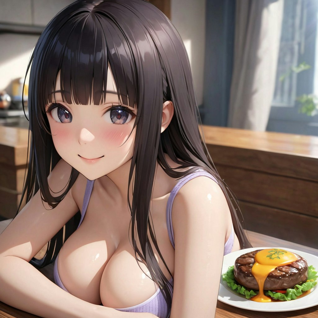 今日はハンバーグの日