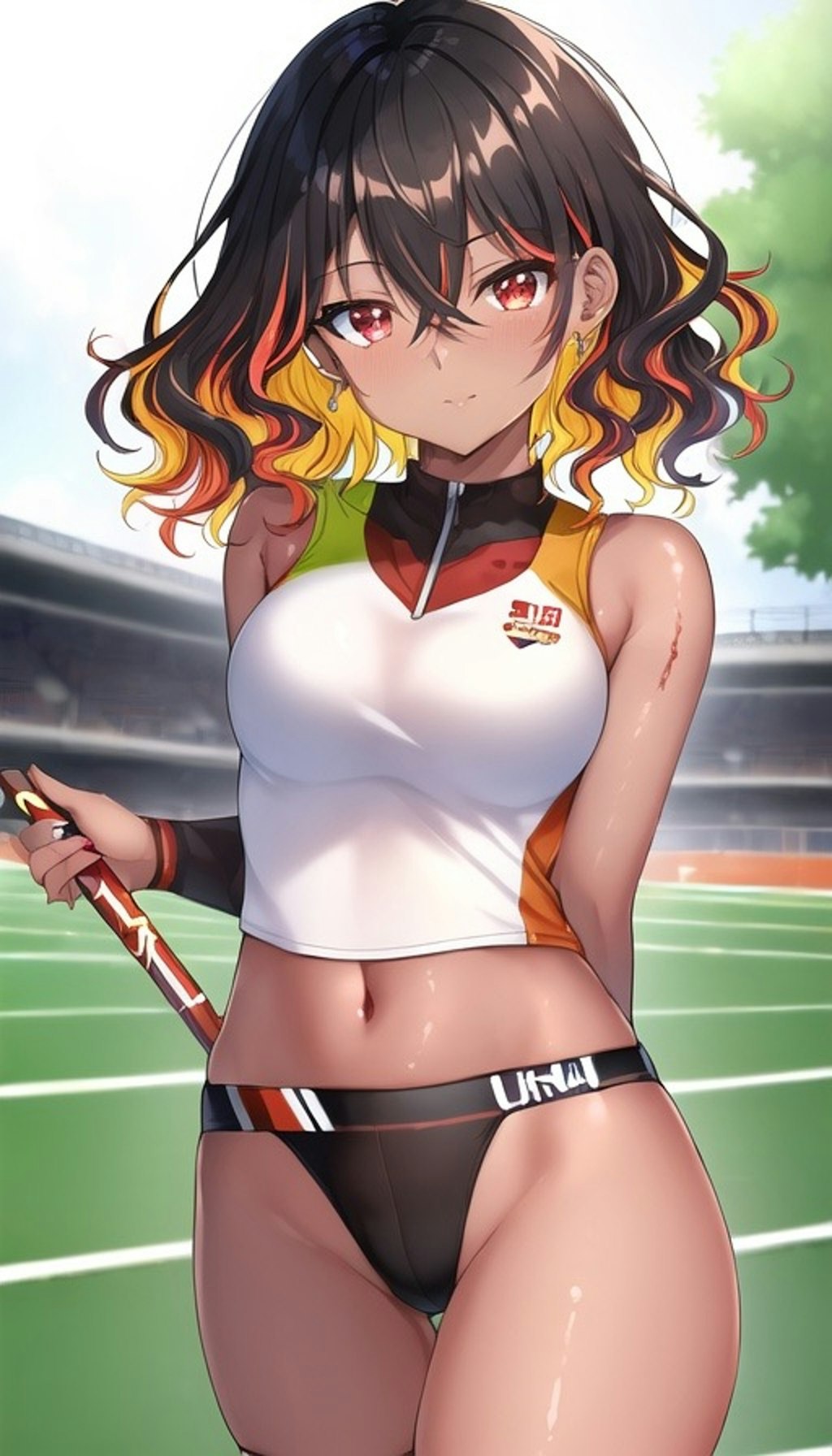 スポーツ美女イラスト集