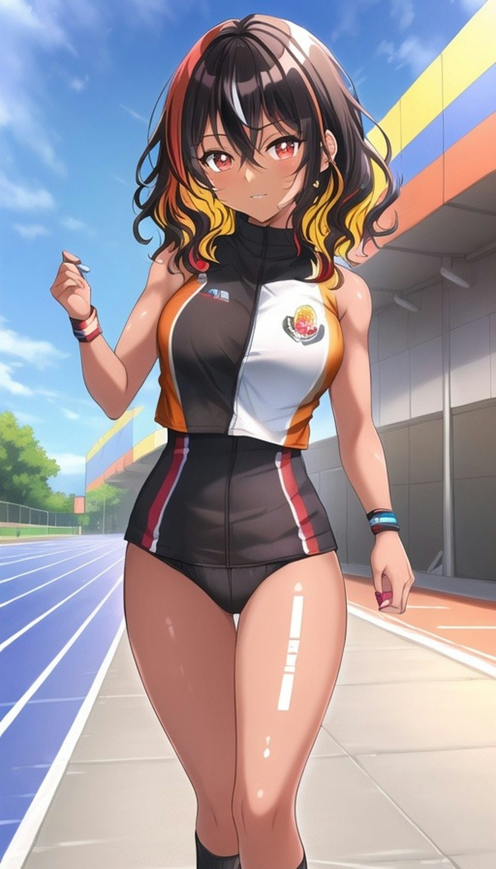 スポーツ美女イラスト集