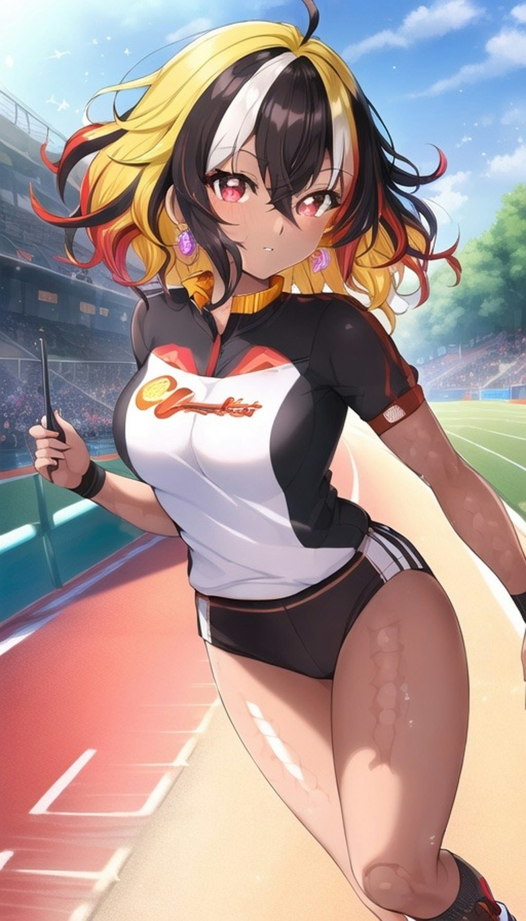 スポーツ美女イラスト集