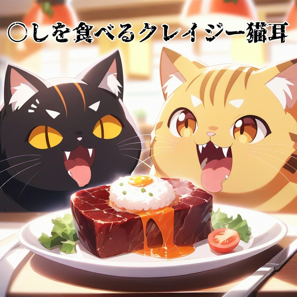 回答「うしを食べるクレイジー猫耳」