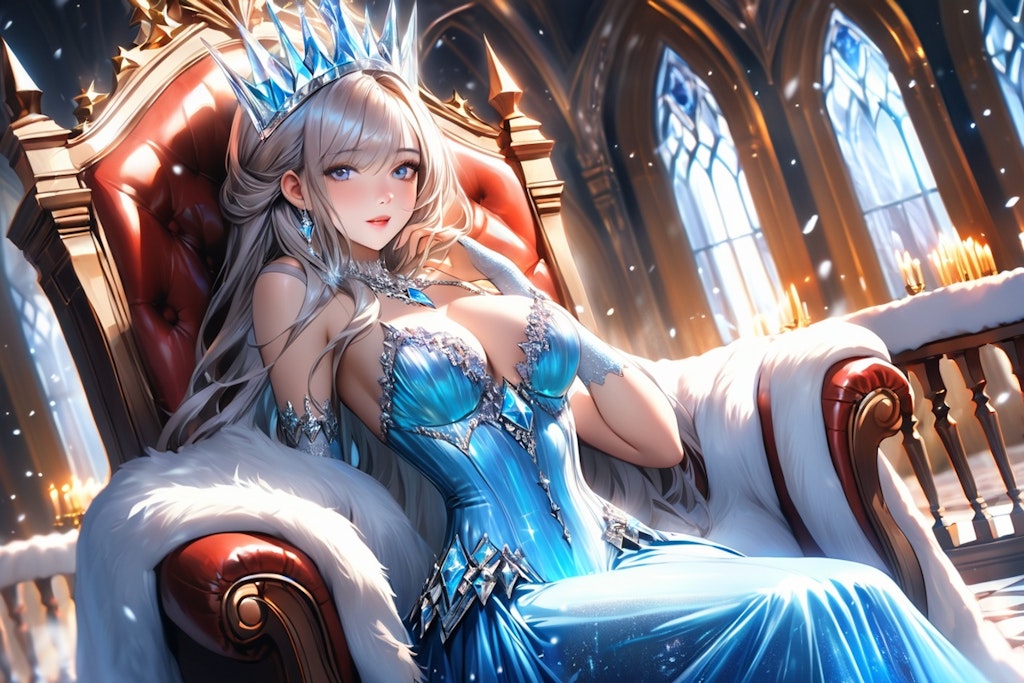 XL3モデルで氷雪の女神様 おはよう