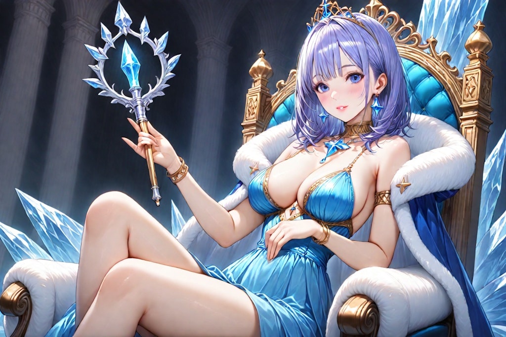 XL3モデルで氷雪の女神様 おはよう