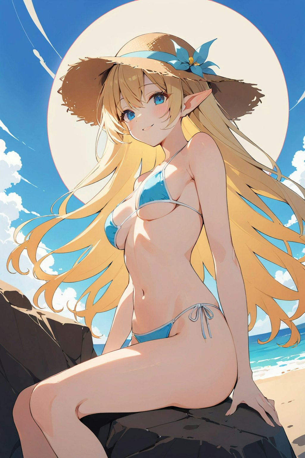 真夏のエルフ姫