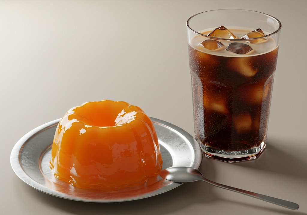 デザートのゼリー食べ放題