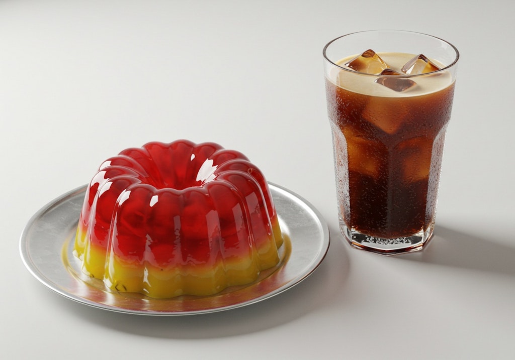 デザートのゼリー食べ放題