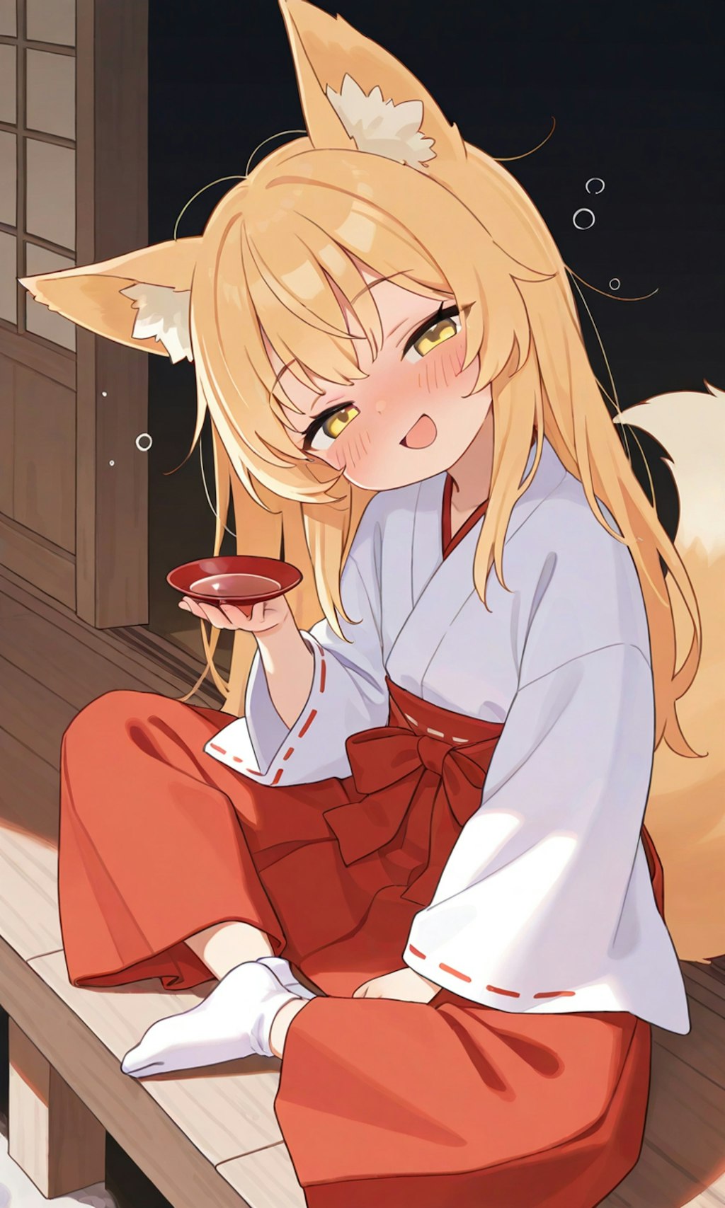 モデルテストなのじゃ🍶🦊