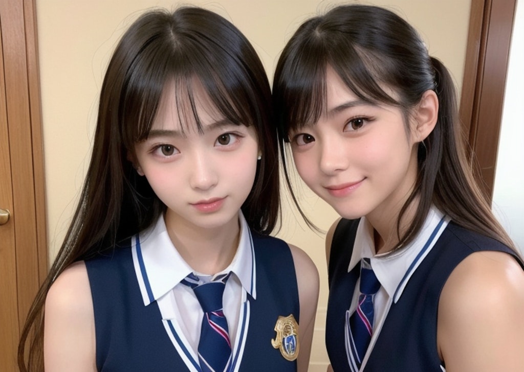 上玉双子姉妹😍