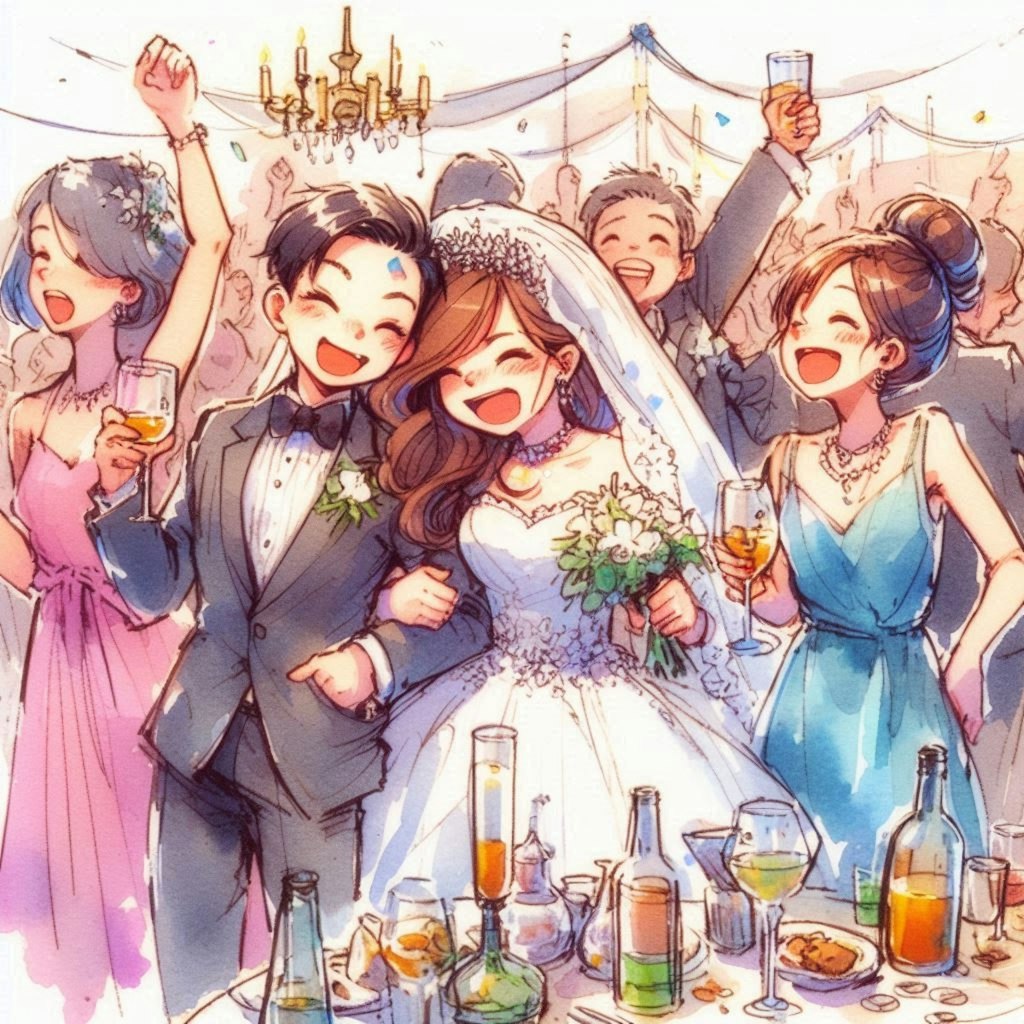 二次会🥂　大盛況🎉