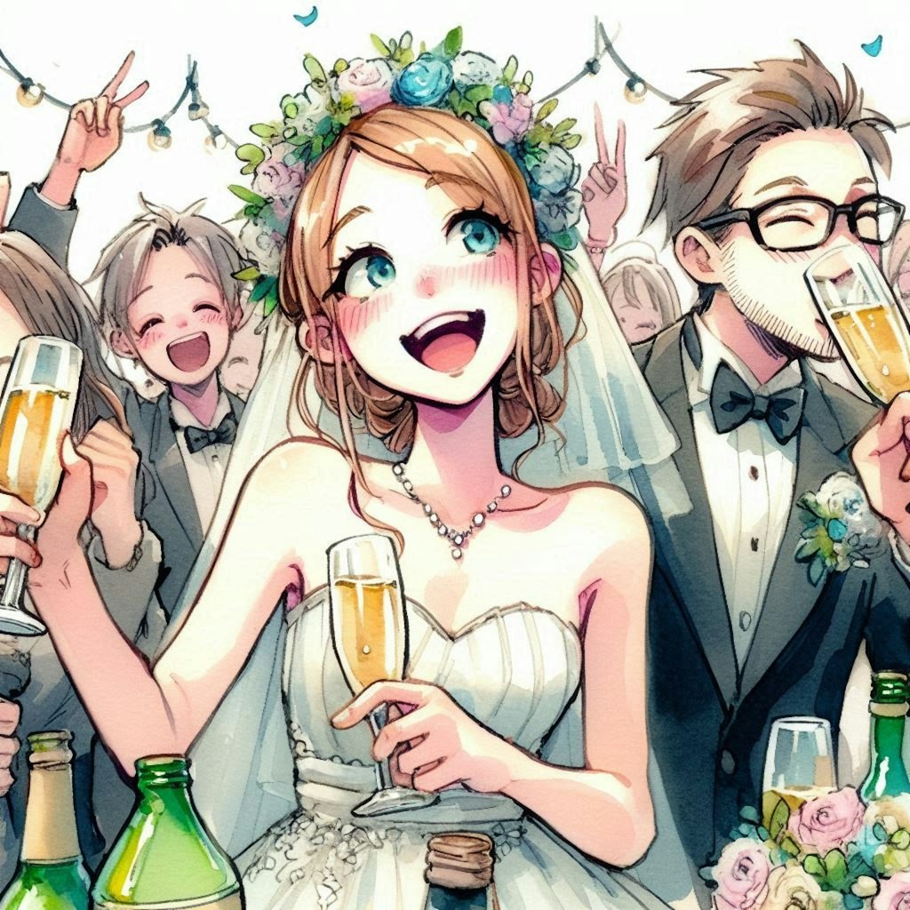 二次会🥂　大盛況🎉