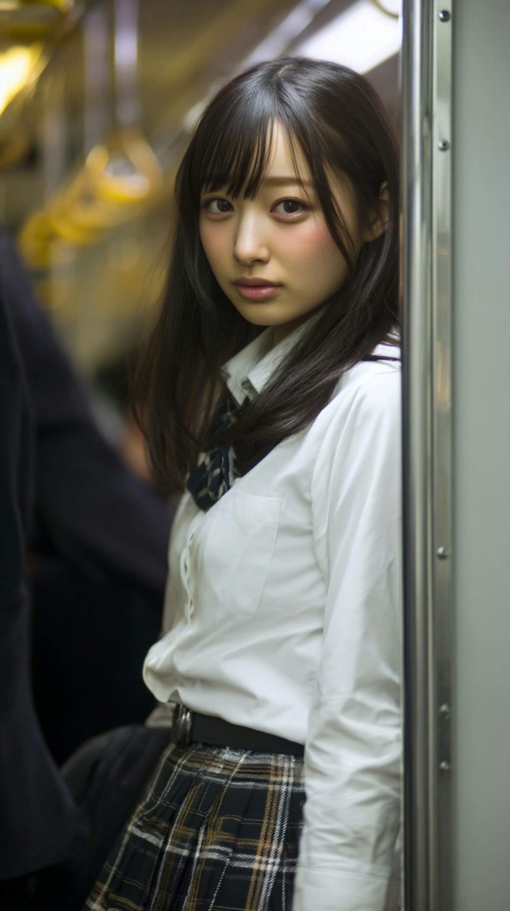 school uniform.